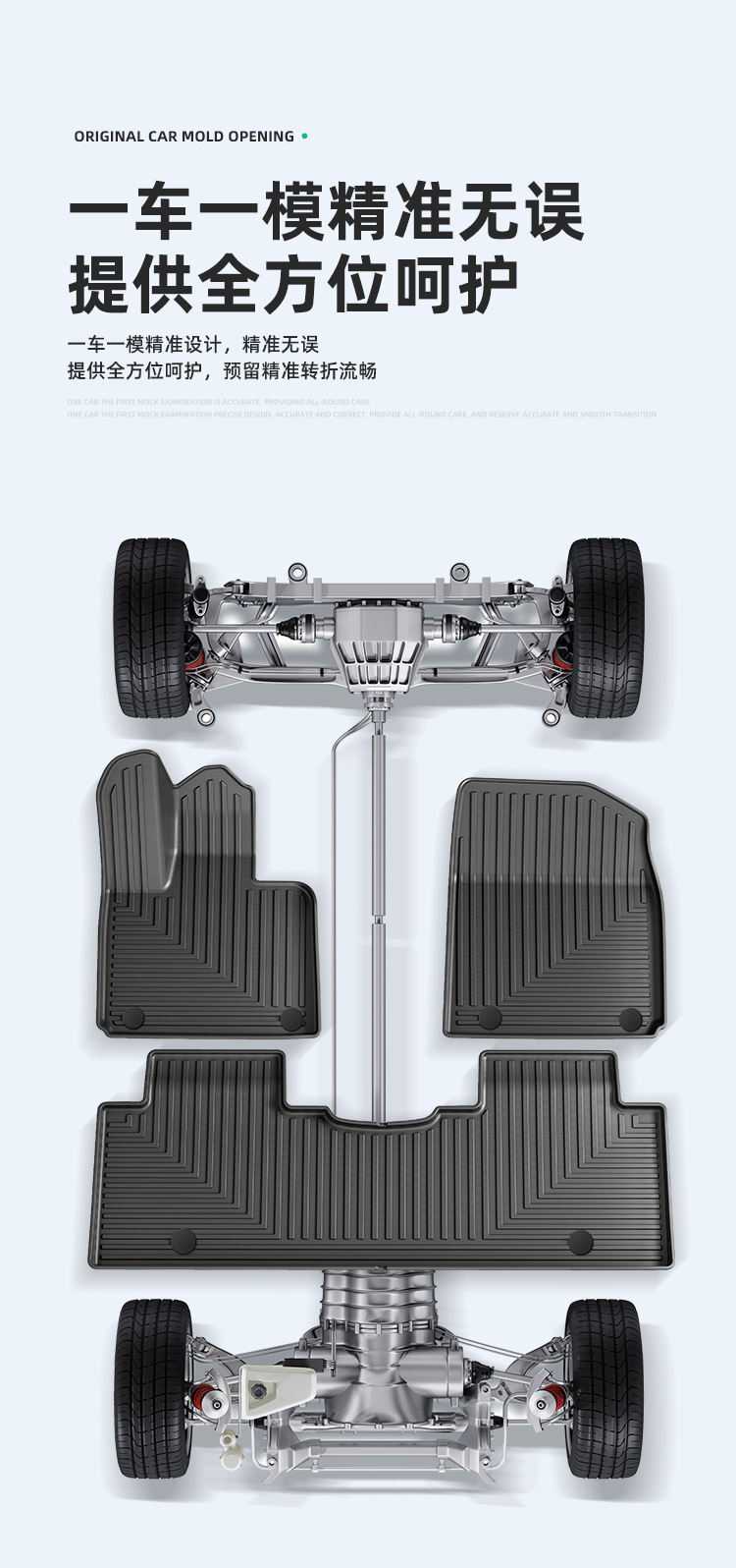 Suitable for 22-25 Models of Xpeng G9 Car Floor Mats, Trunk Mats, Tpe Floor Mats, Special Car Seat Back Cushions