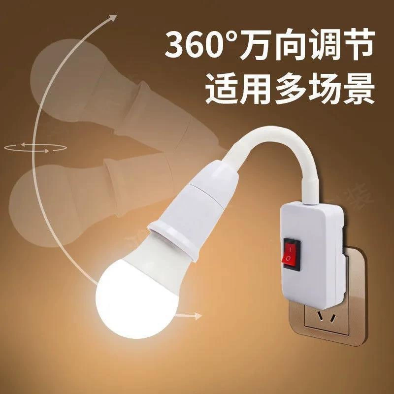 Энергосберегающая LED-лампа, лампа для кровати, фонарь, настенный светильник, выключатель-клавиша для спальни, светильники, ночник