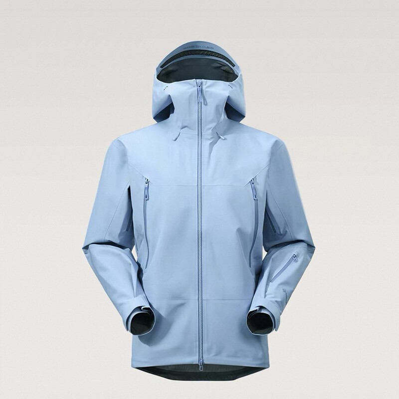 Kls Little Sun Stone Home Outdoor Jacket Hooded Coat Windproof Jacket Three-Layer Laminated Windproof and Waterproof