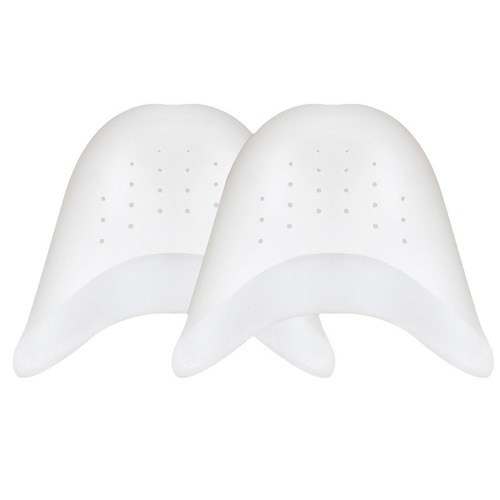 Toe protection sleeve, anti-friction toe cap, silicone toe guard with holes, thick and super soft toe cover