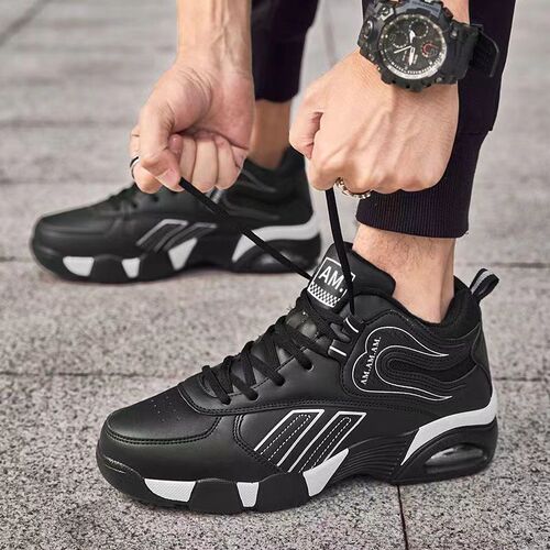  Spring Cross-border New Sports Shoes Plus Velvet Anti-Slip Casual Shoes Trendy Shoes Men's Travel Running Shoes Men