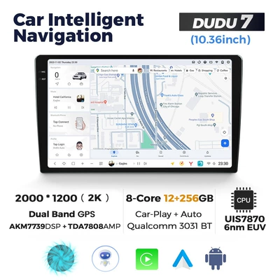 Edition Intelligent Modification Android: DVD Navigation - 1036-dudu7-12-256-eight-nuclear-netcom