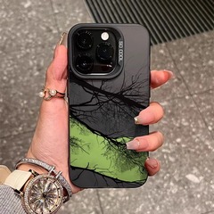 枯れ木に春が訪れる Apple 17 携帯電話ケース 15pro11xr 新しい 13plus8 カラーシルバー 16E 外国貿易 7xs12