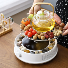 戈米电陶炉围炉机械旋钮电烤炉玻璃铁陶瓷不锈钢壶煮茶器小茶炉新