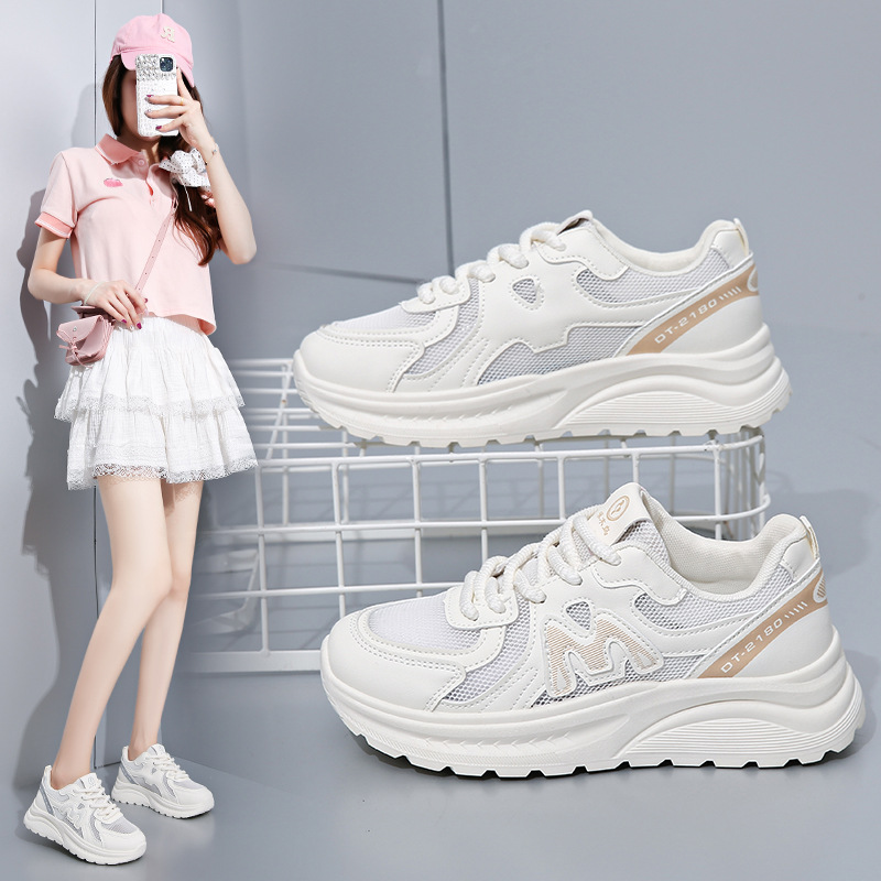 2025 verano Forrest Gump zapatos para mujer nuevos zapatos de suela gruesa zapatos deportivos transpirables zapatos para correr casuales ligeros zapatos de entrenamiento alemán