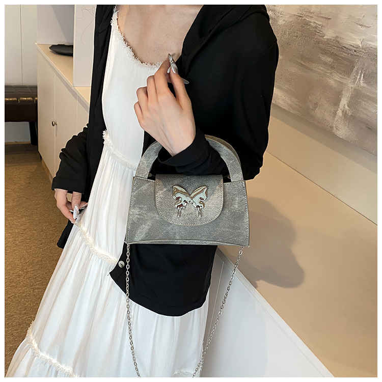 Borsa a mano Wind Niche per donna 2024 nuova elegante piccola borsa a tracolla a catena versatile quadrata_voghion.com