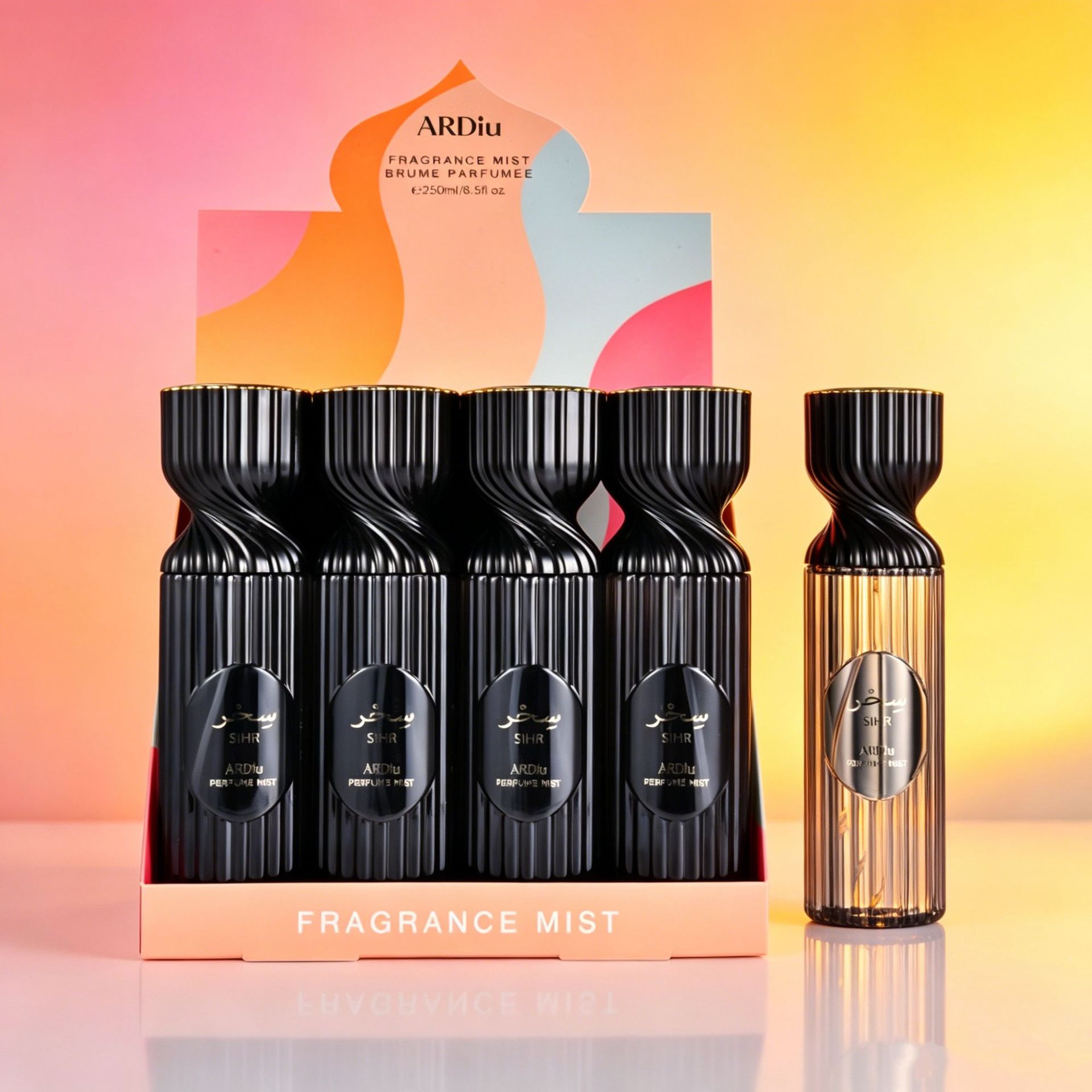 Ardiu Middle Eastern Arabic Best-Selling Body Spray Perfume Oriental Fragrance Large Bottle Perfume Spray 250ml