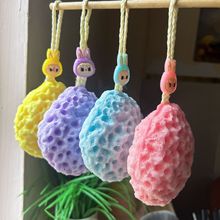 拉布布沐浴球洗澡神器浴花柔软起泡泡搓澡两用不散浴花洗浴用沐浴