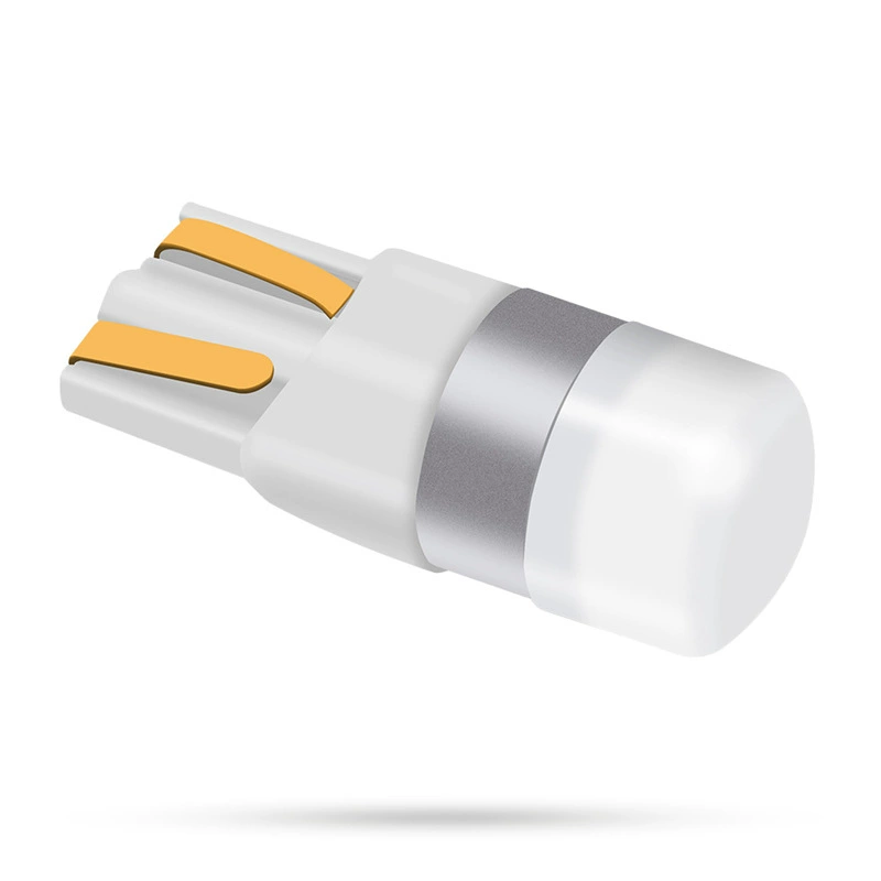Новая светодиодная лампа T10 3030 1SMD для автомобиля, с декодером, для указателей поворота, высокой яркости, маленькая, для подсветки номерного знака и чтения