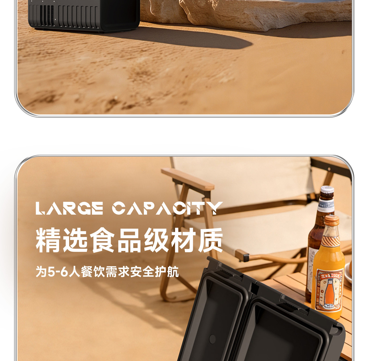 Chigo Car Refrigerator Compressor Cooling System 12V24V220V Dual-Use for Car and Home, Special Refrigerator for Refrigeration and Freezing in Trucks