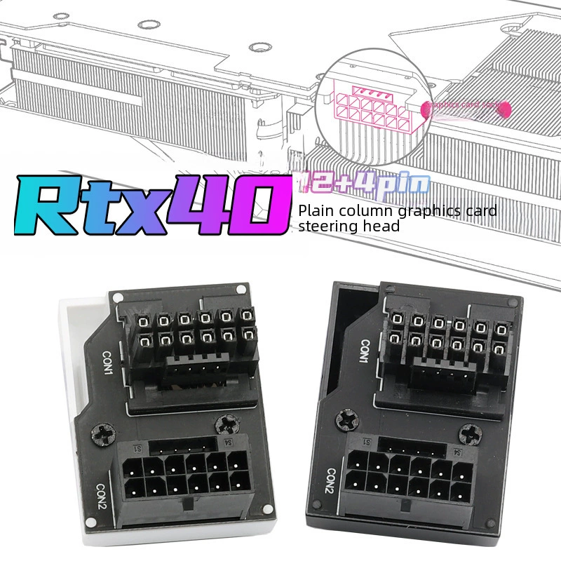 EZDIYFAB 12VHPWRPCI-E 5.0 корпус RTX4090 12+4pin видеокарта 180 градусов поворота