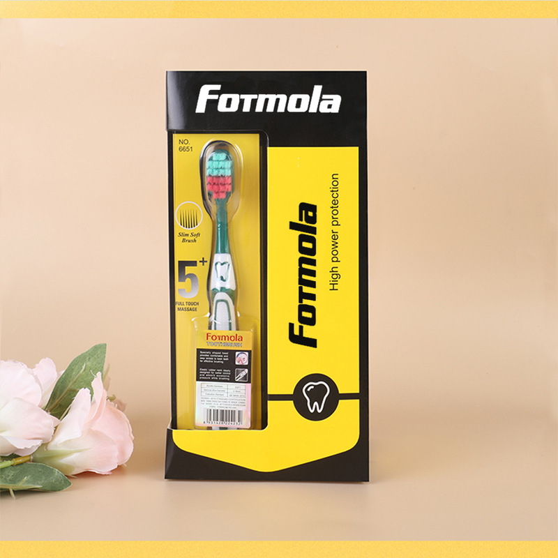 Fotmola Personal Care Finished Toothbrush Soft-Bristled Adult Toothbrush Home Hospitality Oral Cleaning Gum Protection