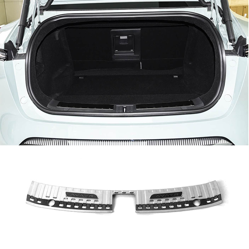 Suitable for Avatr 11 Stainless Steel Threshold Strip Modification, Welcome Pedal, Trunk Rear Guard Plate, Tailgate Trim Strip Sticker