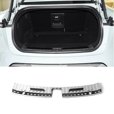 Dekorativ pedal başlıqları – Trim Strip Sticker - trunk-inside-1-piece-of-inner-rear-guard-stainless-steel-silver-titanium-brushed-for-avatr-11