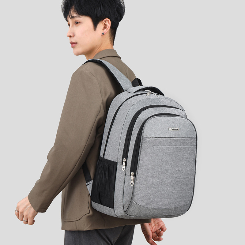 2024 nueva mochila de viaje de negocios de gran capacidad de moda para hombres, ocio, viajes ligeros, bolso escolar para estudiantes universitarios, bolso para hombres