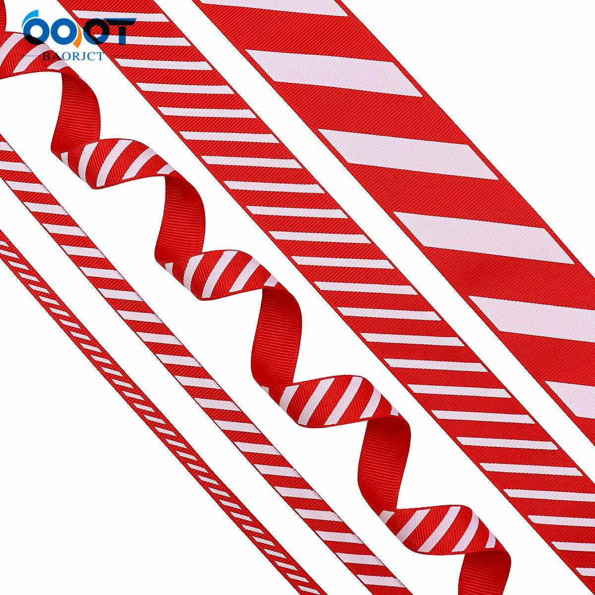 Navidad diagonal raya hilo cinta Carnaval cinta regalo caja embalaje cinta vacaciones escena Decoración