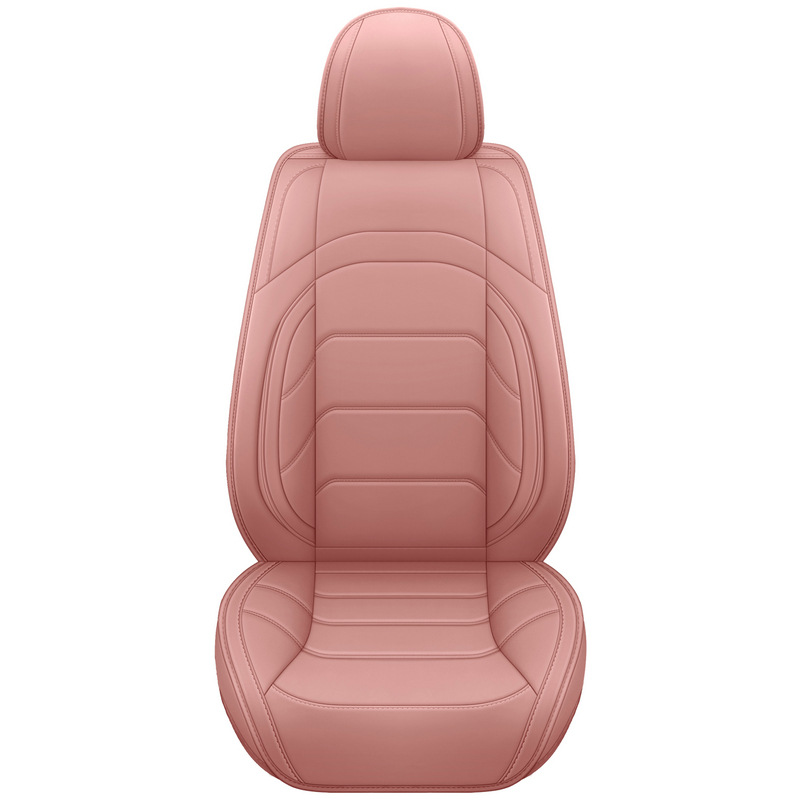 Five-Seat Car Seat Cushions, Fully Enclosed, Suitable for All Seasons, Full Leather Car Seat Covers, Wear-Resistant and Dirt-Resistant Leather Car Seat Cushions