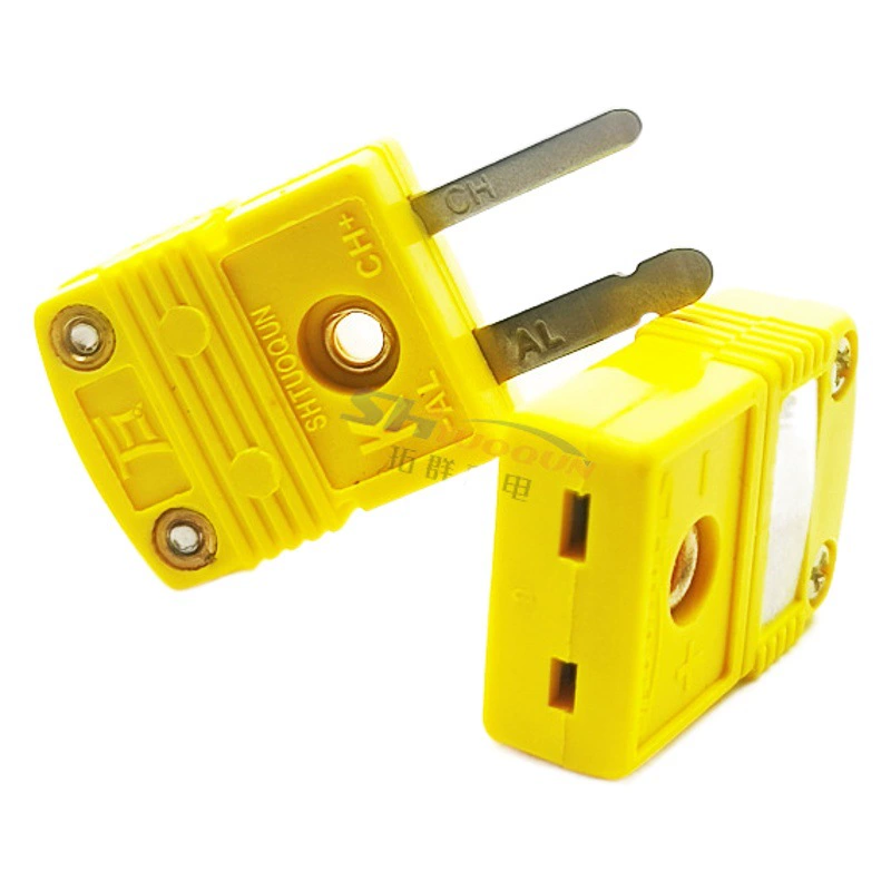 SHTUOQUN прямой завод термопары типа K измерение температуры термопары штекер и гнездовой разъем SMPW-K-MF