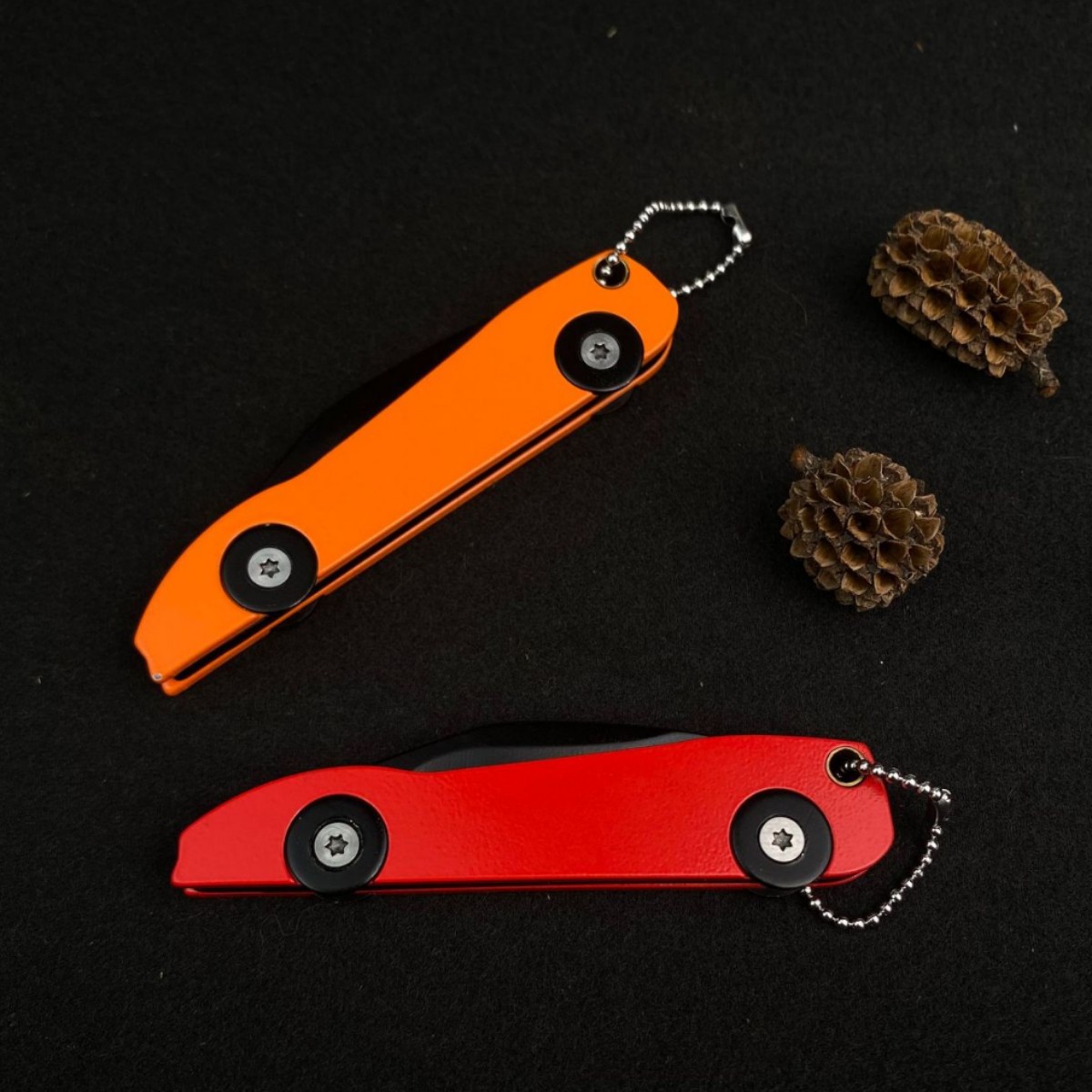 创意折叠水果刀户外迷你折叠小刀便携钥匙挂件小刀随身带