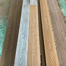 阳台露台花园浮雕 3D木纹塑木地板 工程木塑板栈道板 可上门安装