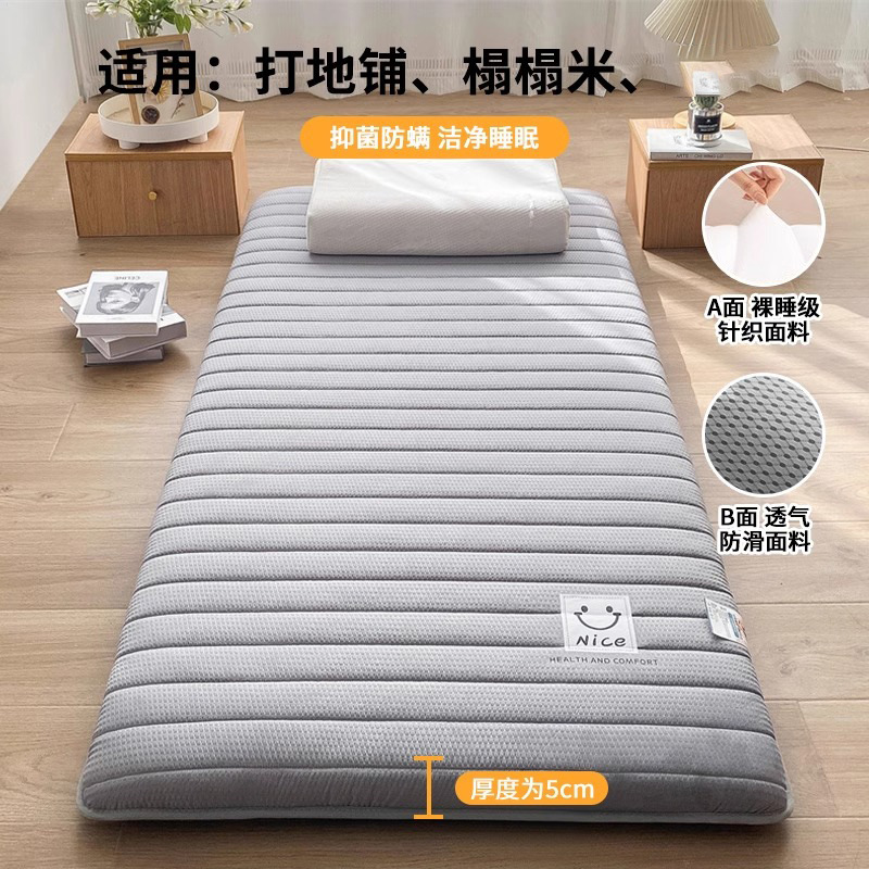 Colchón plegable cubierta de colchón blando doméstico dormitorio de arroz para estudiantes cama individual colchón especial para alquiler