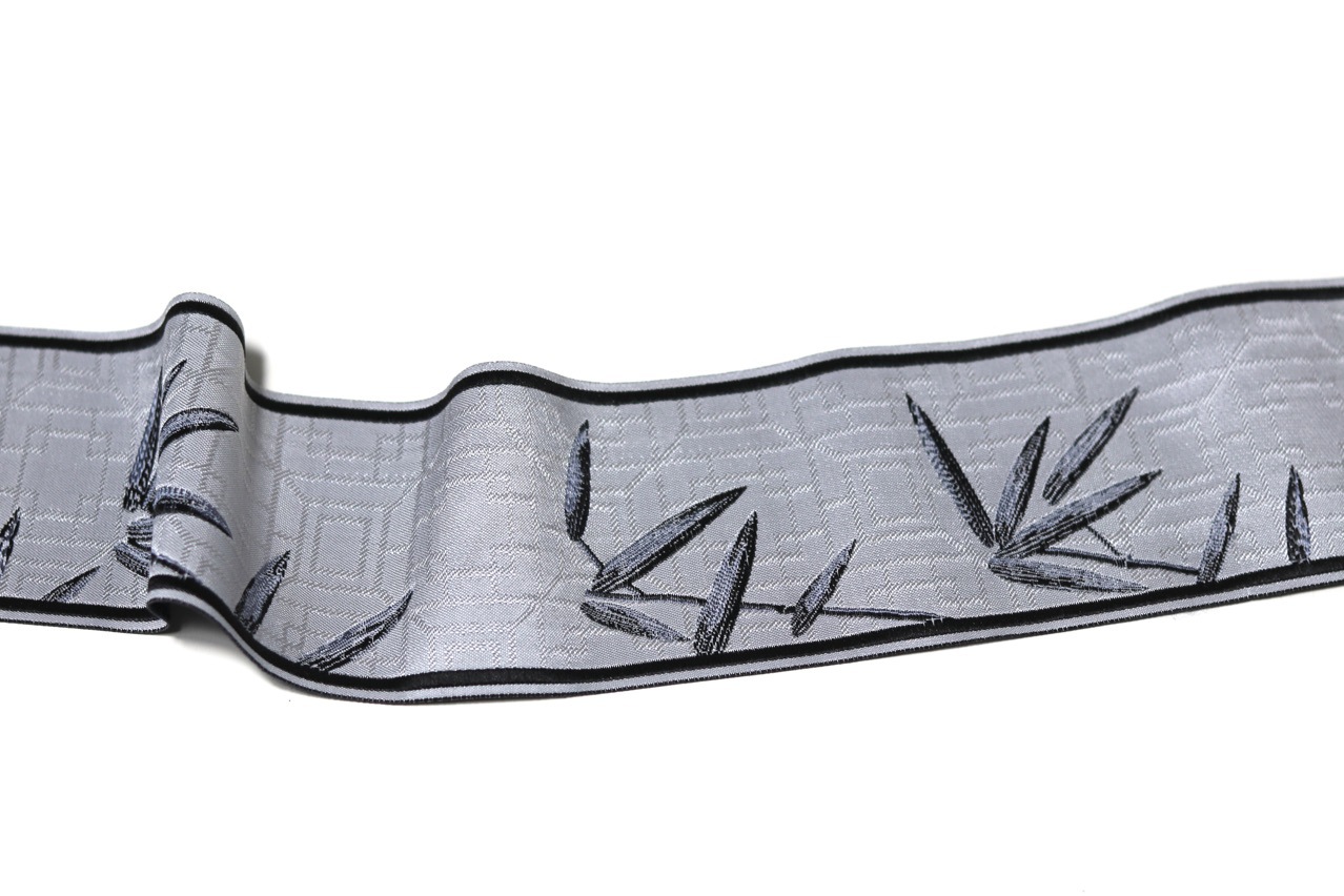 Ancho de 7.2CM estilo nacional de bambú cortina tela decoración de encaje accesorios vestimenta antigua manga de bordes bandejas de mesa cama
