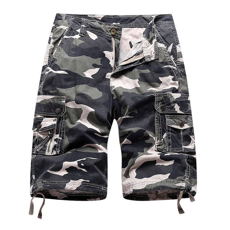 Amazon summer camouflage cargo shorts pu...