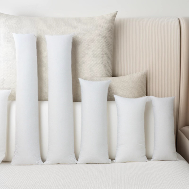 Japanese-Style High-End Cushion Pillow, Simple Modern Sofa Lumbar Pillow, Pillow Core, Bedside Pillow, Square Cushion