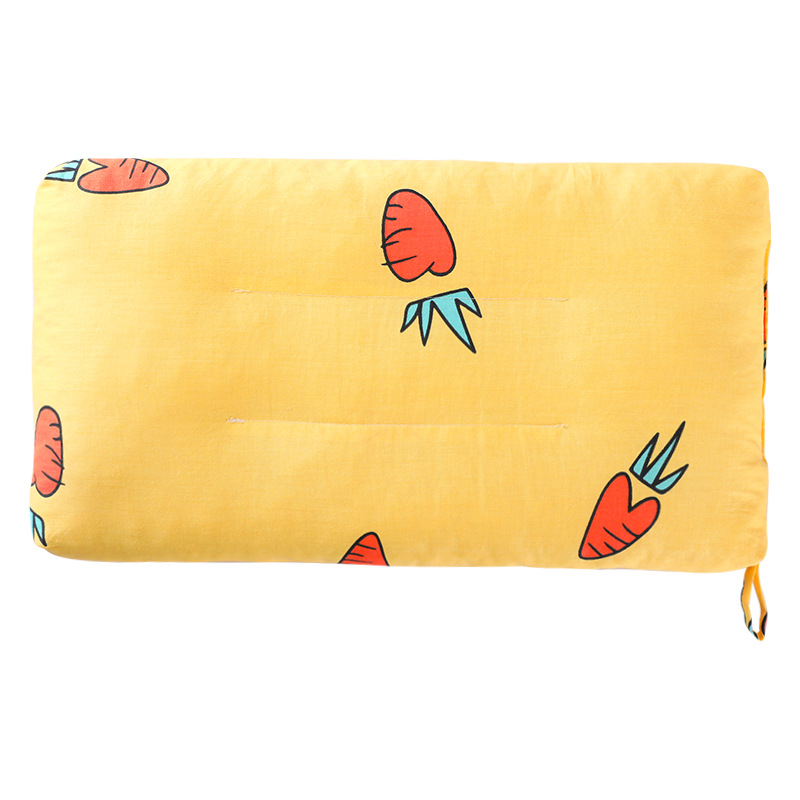 Cotton cartoon pillow for kindergarten for sleep for students