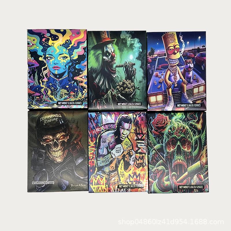 9.5*12.5CM 3.5克烟草袋跨境电商包装袋 3.5克包装袋 现货发货