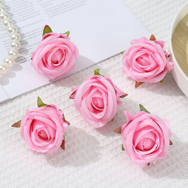 6호 밝은 핑크색 꽃