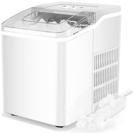Us Standard Ice Machine Household 12kg Mini Dormitory Low Power Fully Automatic Cleaning Portable Silent Cross-Border Exclusive
