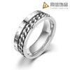 Accessory stainless steel, ring for beloved, European style, Amazon