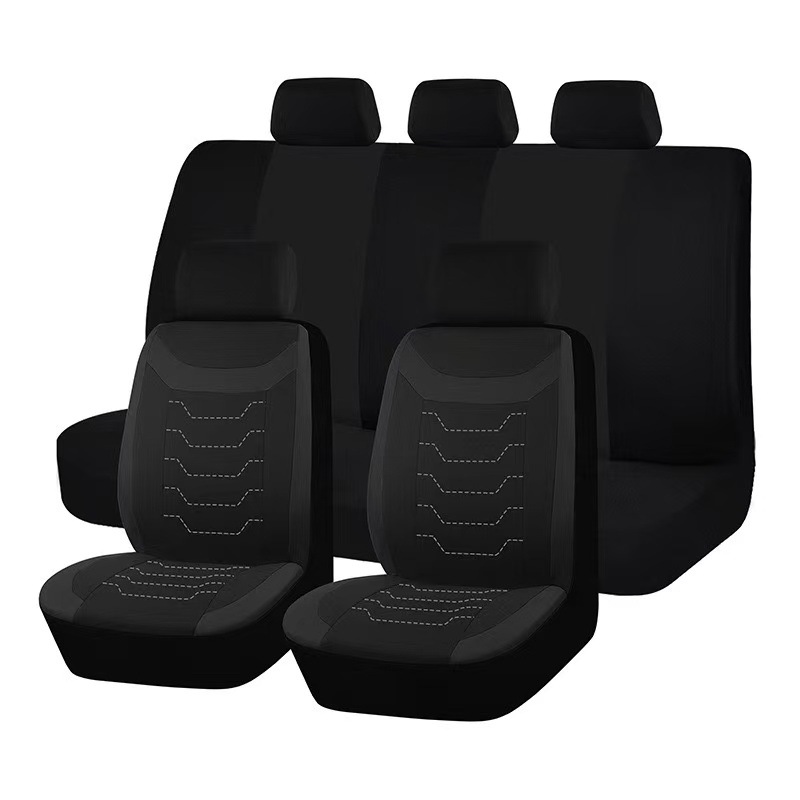 Meike Duo Mexico Cross-Border Foreign Trade Export U-Shaped Patterned Machine-Stitched Universal Car Seat Cover Temu