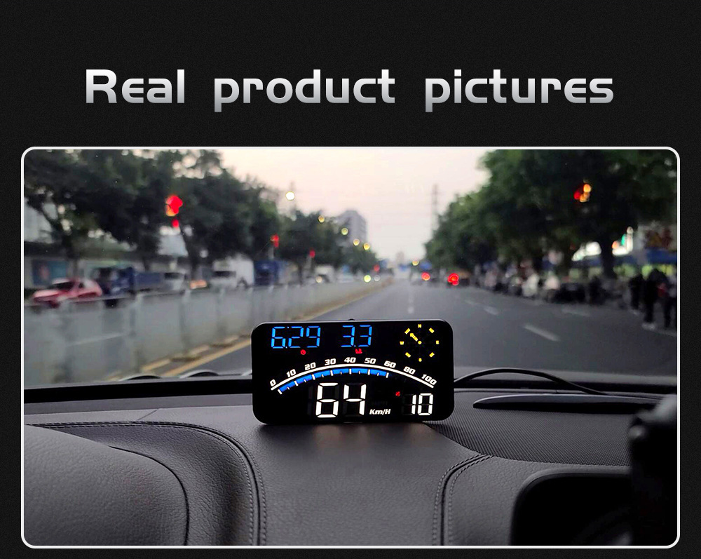 Cross-border car HUD universal head-up display, Beidou GPS speedometer, intelligent high-definition head-up display