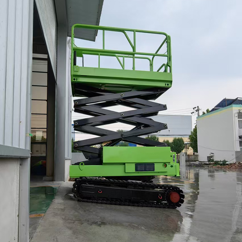 All-Terrain Self-Leveling Crawler Scissor Lift Off-Road Mountain Climbing Vehicle Self-Propelled Aerial Work Platform