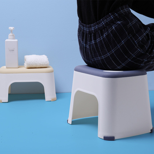 Sun Xiaomei children's stool plastic simple home living room bathroom children's square stool bench high stool foot chair stool