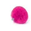 Demolition of single hair balls -rose red