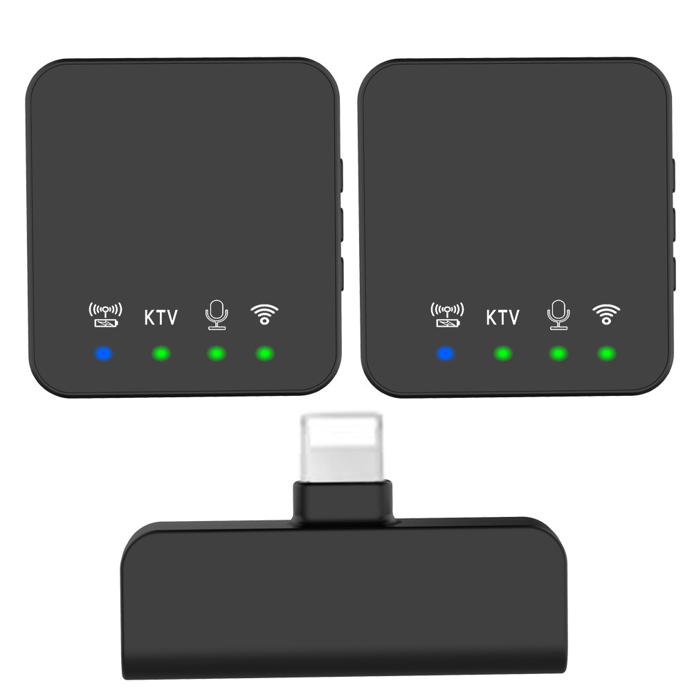 Modelo privado inalámbrico collar clip micrófono con Bluetooth acompañamiento karaoke video en vivo radio reducción de ruido