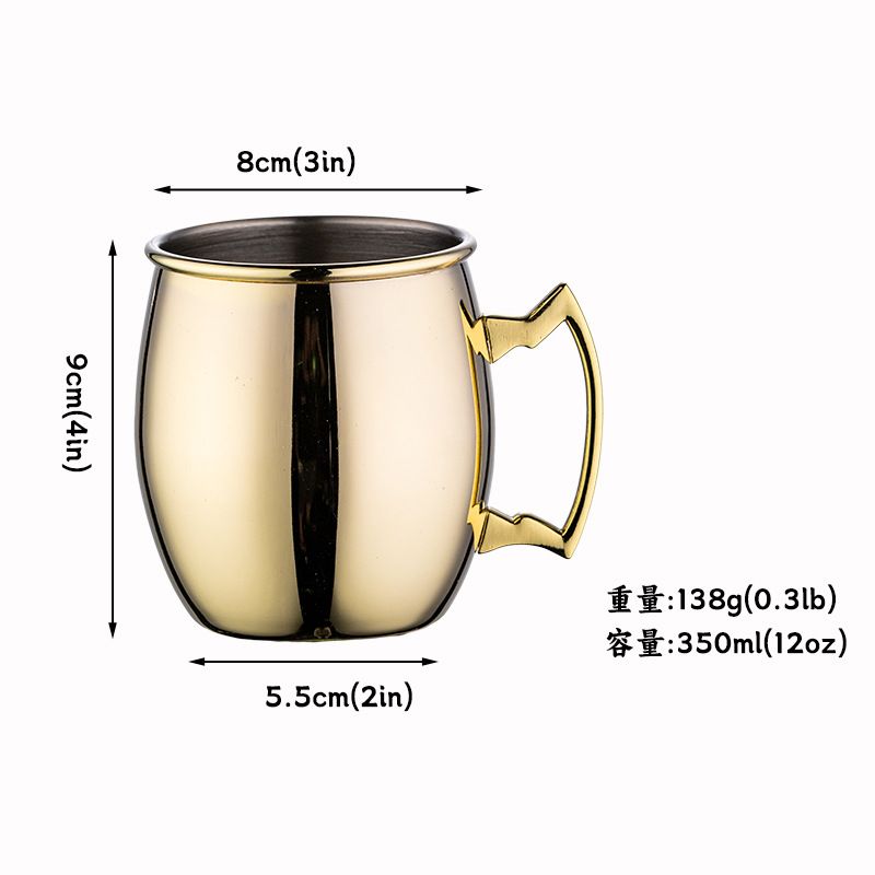 Hammer Point Copper Cup Moscou Mule Copper Cop