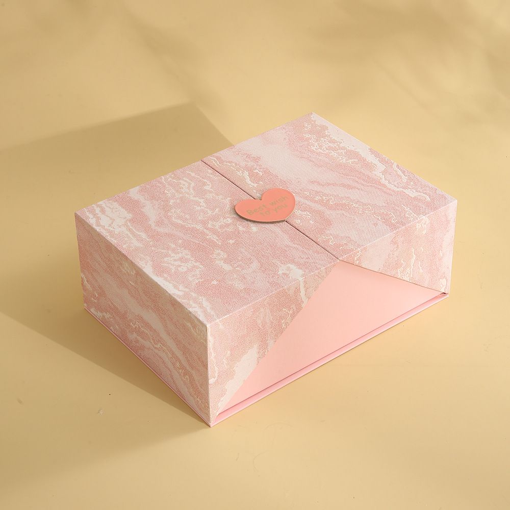 Double-Door Wedding Gift Box, Valentine's Day Boutique Packaging Box, Wedding Bridesmaid Gift Box, Light Luxury Style Box