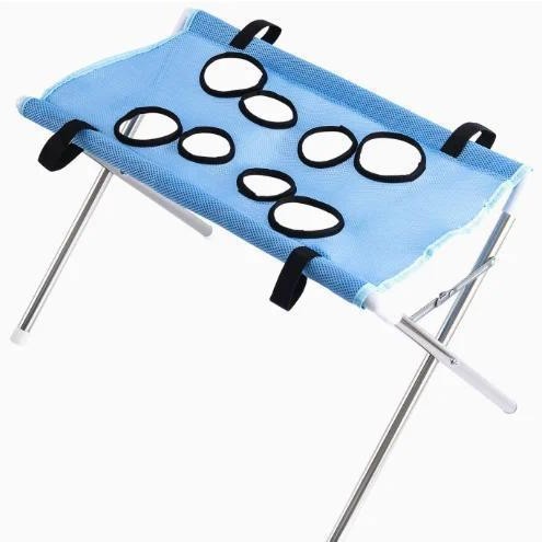Mesa de Grooming para Mascotas de Acero Inoxidable Plegable para Perros y Gatos image 6
