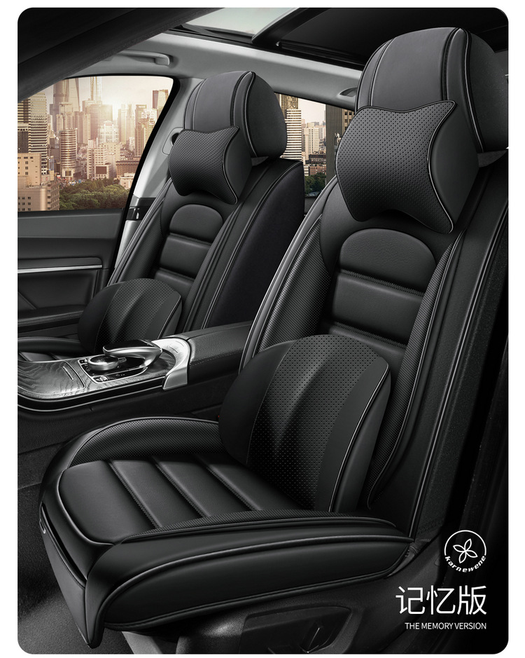 Cross-border leather car seat cover all-inclusive four-season universal seat cover four-season cushion seat cover car cushion wash-free