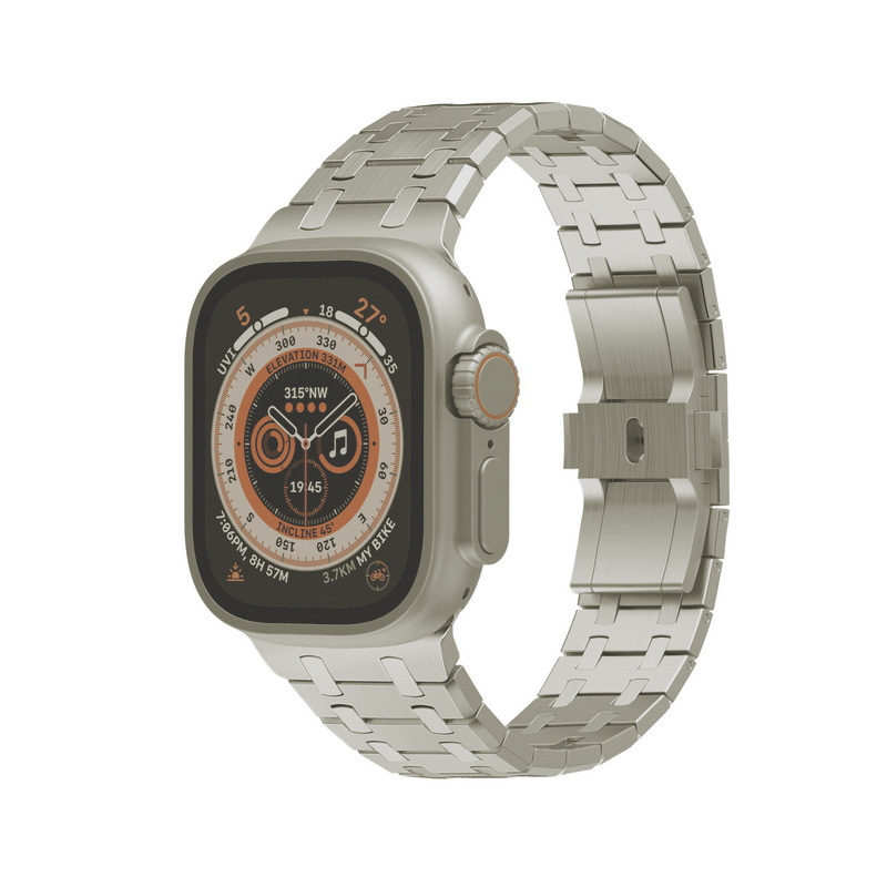 Ap stainless steel strap (customized buckle) one titanium color Image
