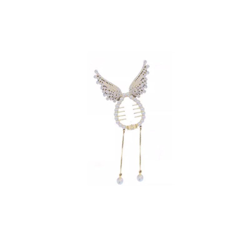 Cabeza de bola para niños hebilla de pelo clip de pelo Cola de Caballo de las niñas clip de pelo accesorios para el cabello updo artefacto de pelo temperamento de las niñas hebilla de cola de caballo