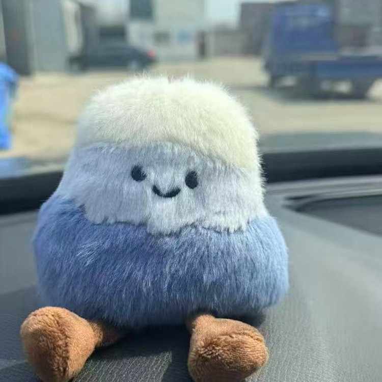 Yunnan Yulong Snow Mountain Cartoon Plush Toy Travel Souvenir Cultural and Creative Gift