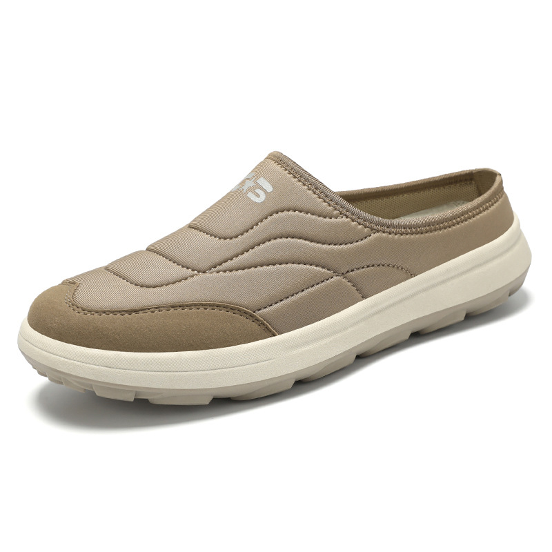 Zapatos de hombre verano nuevo estilo semi-pantuflas zapatos casuales de un pie zapatos de papá cómodos y transpirables zapatos ligeros de todo fósforo al por mayor