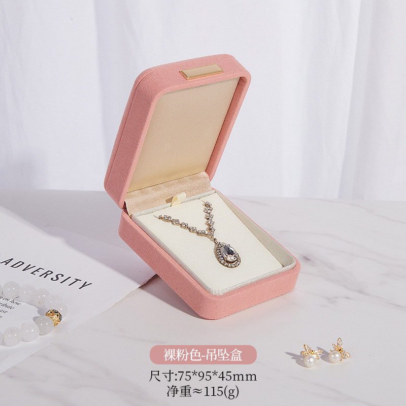 フルシルク PU レザージュエリーボックスジュエリー包装ボックスリングボックスブレスレットネックレスジュエリーボックスブレスレット収納ボックス