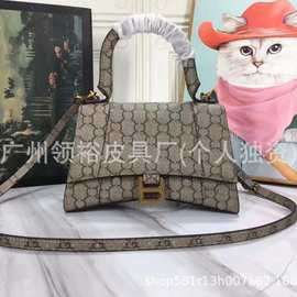 小众包包2025春夏大牌新款沙漏包B家斜挎包女包手提包高级老花