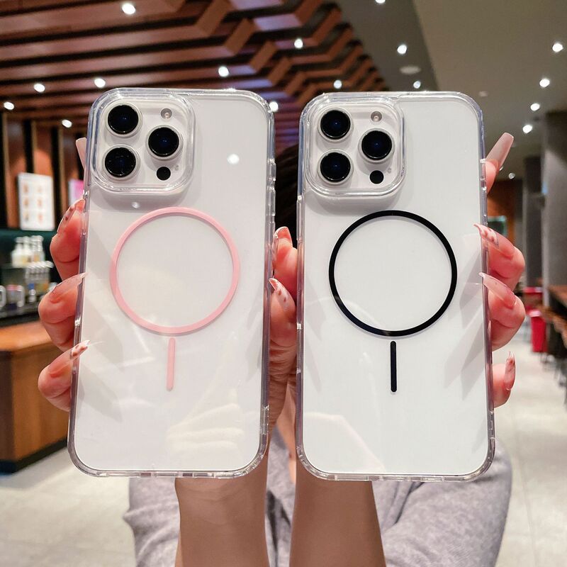 Suitable for All iPhone 8-17 Series Models, Thin Acrylic Magsafe Strong Magnetic Phone Case Factory Wholesale Suitable for All iPhone 8-17 Series Models, Thin Acrylic Magsafe Strong Magnetic Phone Case Factory Wholesale
